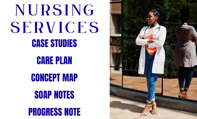 do concept maps, case studies, care plan, progress note