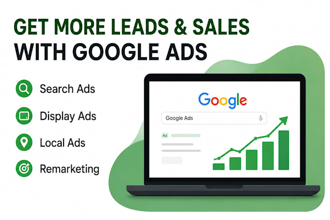 setup google ads campaigns to get leads