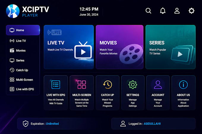 rebrand and customize your android iptv app streaming player app xciptv wave