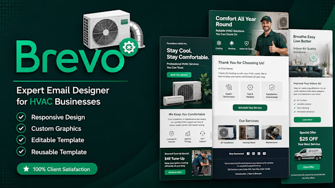 write and automate hvac cold email campaigns