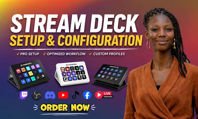 setup and configure your elgato stream deck for obs, vmix, twitch, youtube