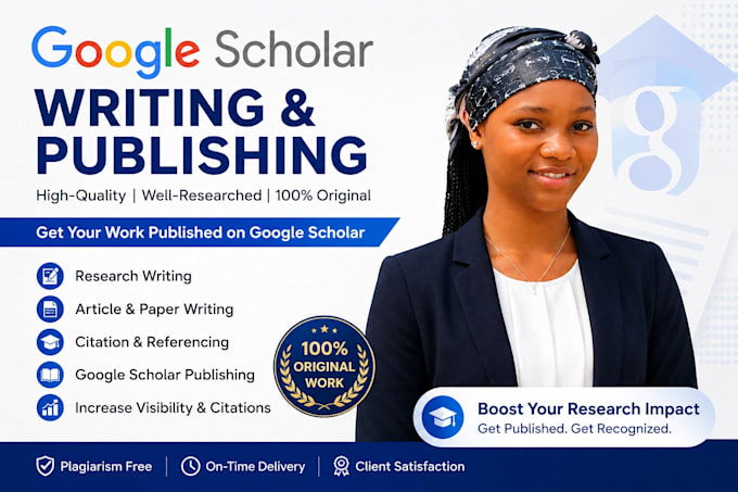 write, backdate and publish eb1a article in google scholar, scopus journal