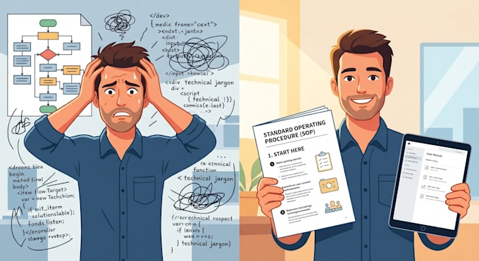 write clear user manuals and documentation for your work
