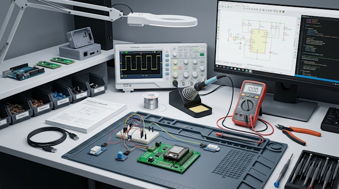 develop embedded electronics for smart devices and iot