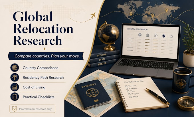 research and compare countries for your move abroad