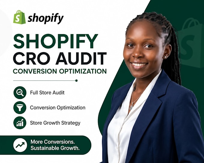 perform a shopify cro audit conversion optimization and store growth