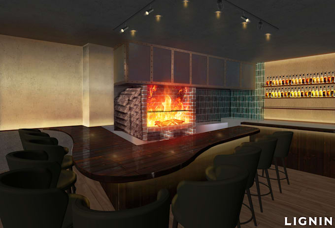 design your restaurant or café interior