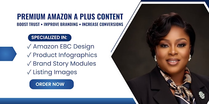 create amazon a plus content, amazon images, and brand content