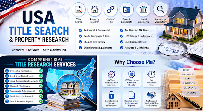 perform USA title search