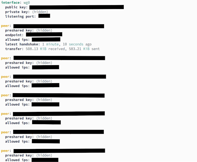 setup and secure your wireguard VPN server