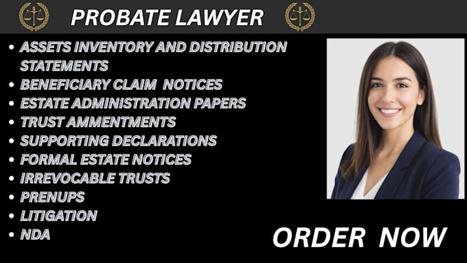 usa attorney to develop custom trust revocable, irrevocable