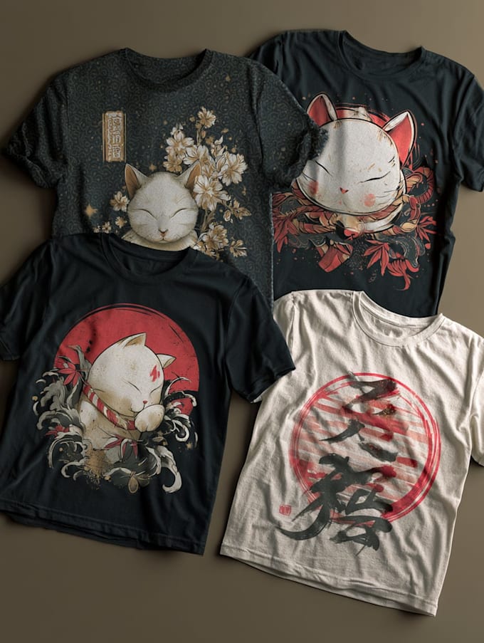 do japanese t shirt design
