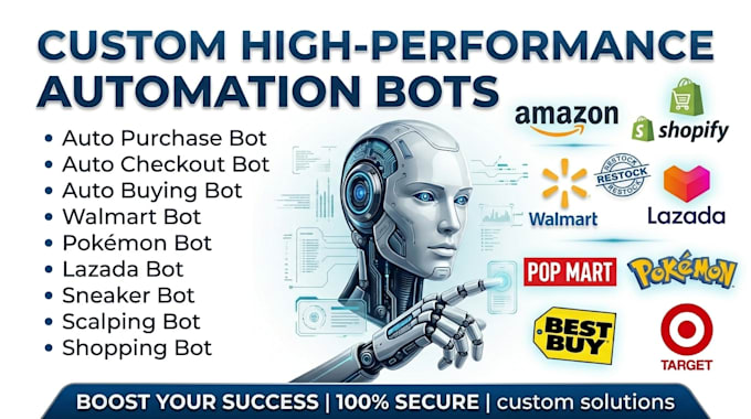 do auto purchase bot, auto buying bot, auto checkout bot, amazon bot, lazada bot