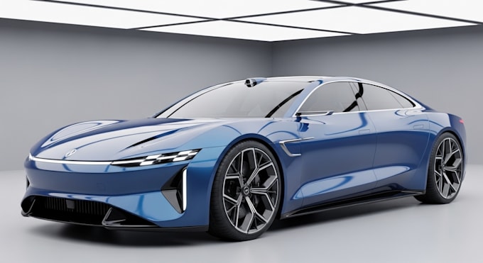 design a professional car, van, or vehicle design