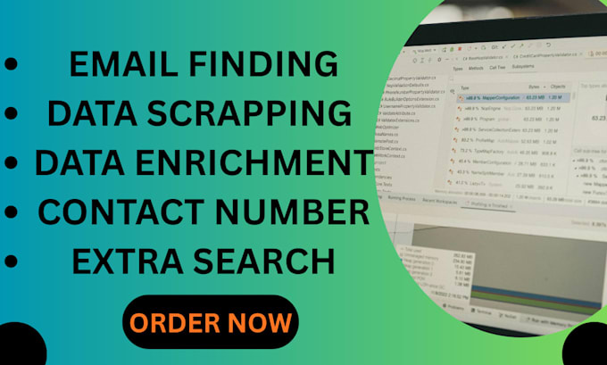 do lead generation and data scrapping