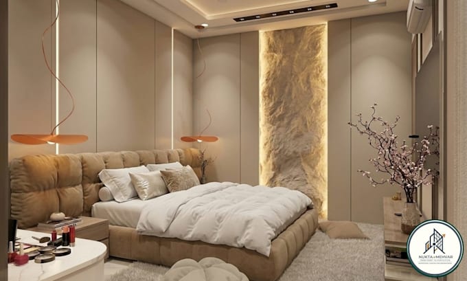 design 3d interior rendering and space planning