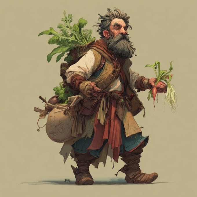 Dnd Characters Doing Math Do a fantasy dnd character art and dnd character by Eternalbrush | Fiverr