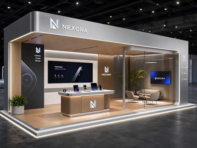 do 3d trade booth event layout design floor plan design for smooth visitor flow