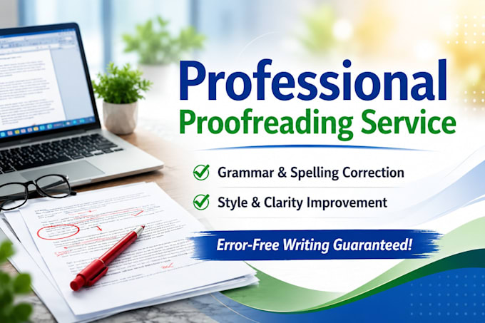 professionally correct grammar and spelling errors