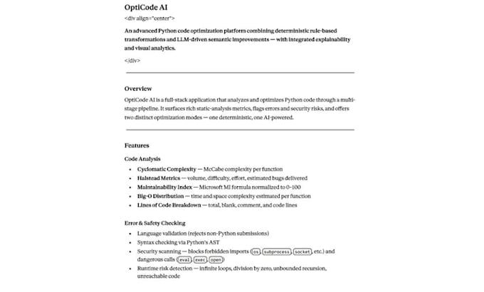 write clear and professional technical documentation
