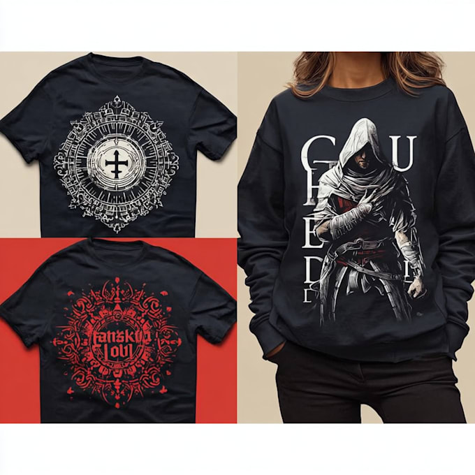 do perfect artwork for tshirt design