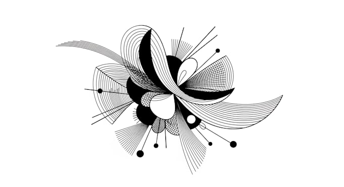 make vector line art or simple illustration