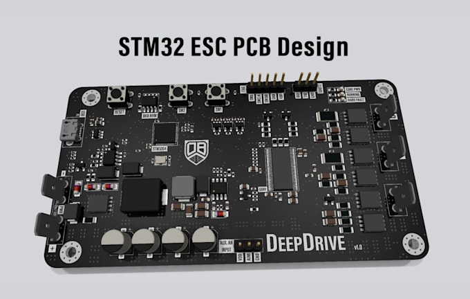 design pcb and electronics hardware prototypes for esp32 stm32 esp8266 projects