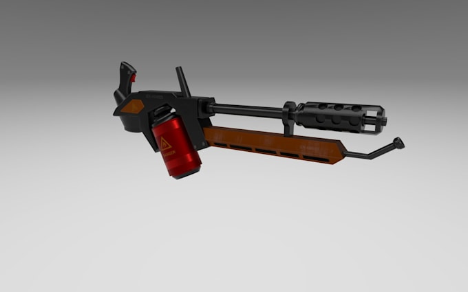 create optimized low poly 3d game props and assets