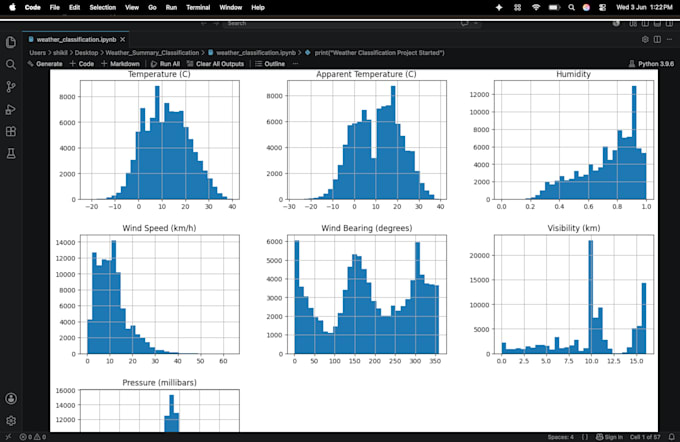 build a machine learning model for classification and prediction in python