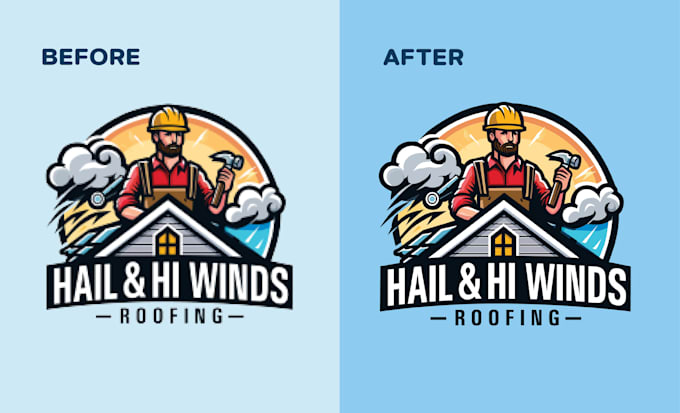 do manual vector tracing redraw logo to vector and vectorize image