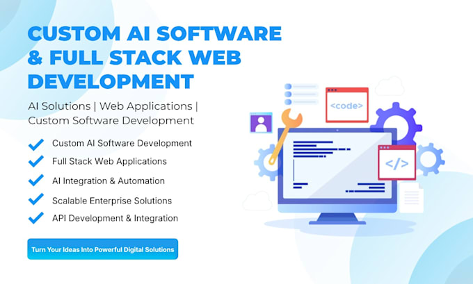do custom ai and fullstack developer