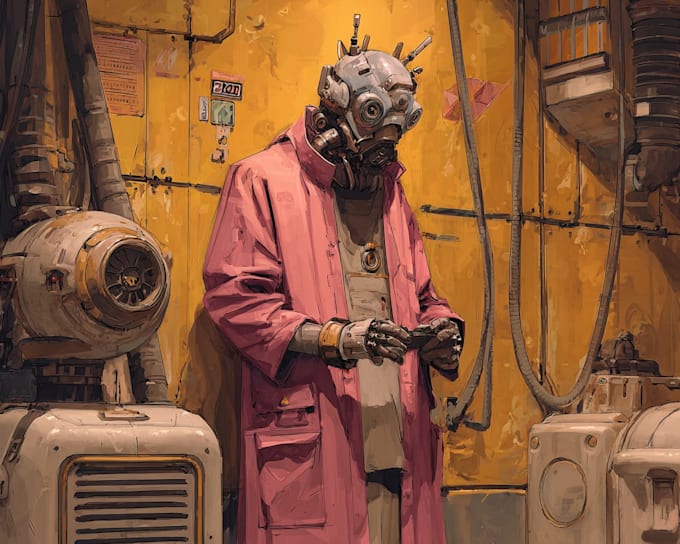 realistic sci fi character designs for games