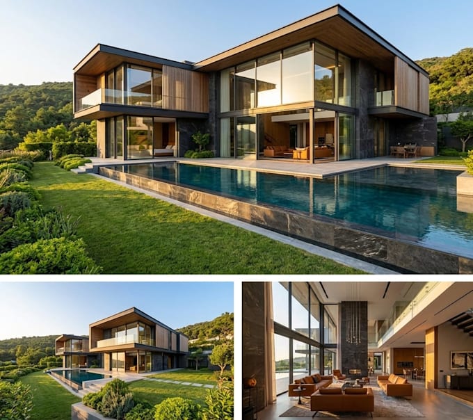 editing real estate architectural photos