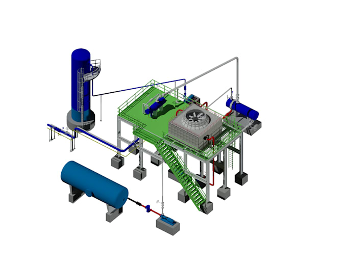 create professional plant 3d models and piping drawings