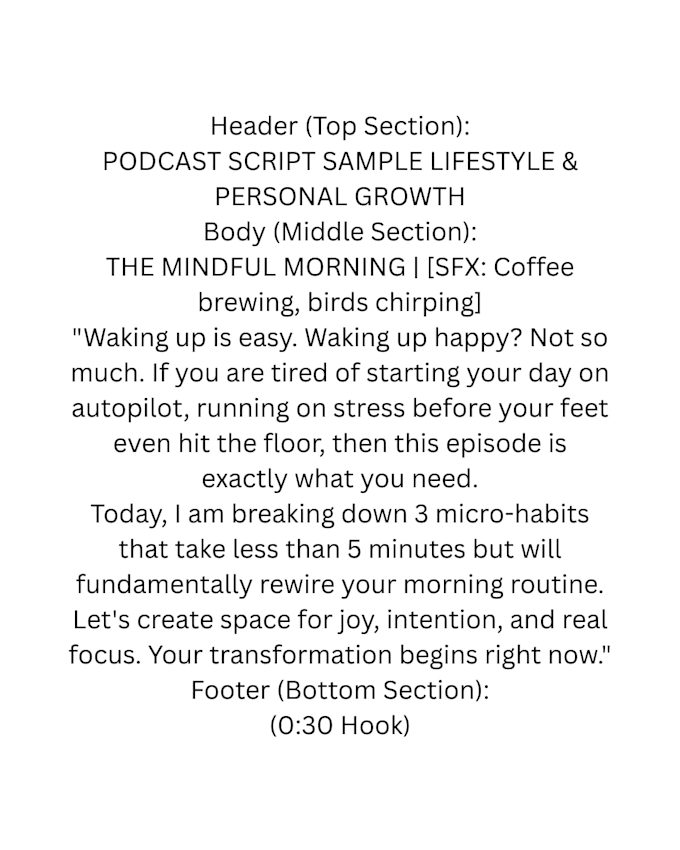 write an engaging podcast script which will keep the audience engaged