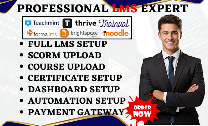 setup moodle teachmint brightspace lms trainual waybook forma lms thrive lms