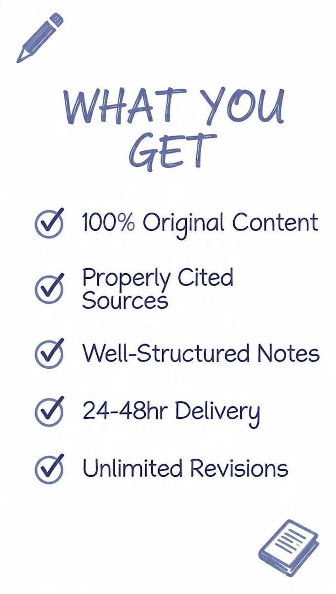 create study notes and research summaries for you