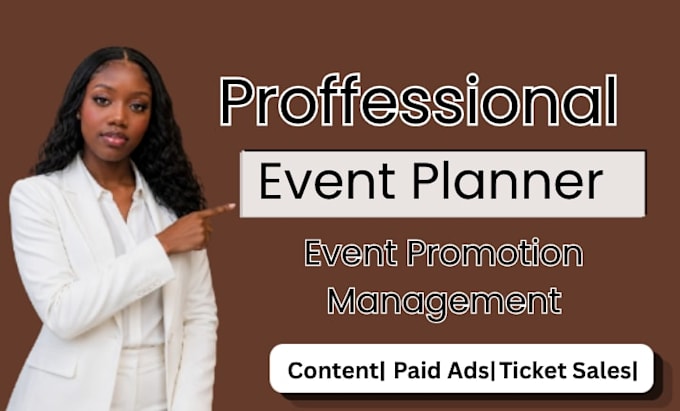 do event planning, event promotion and management