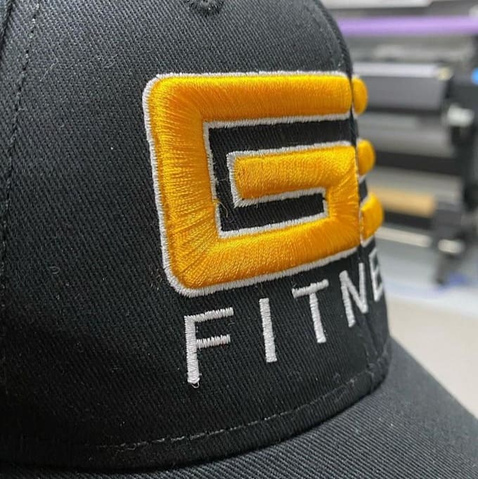 do premium 3d puff embroidery digitizing for caps, hats