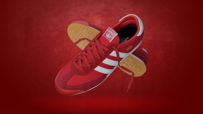 do 3d shoe design, custom sneaker modeling, realistic footwear 3d rendering