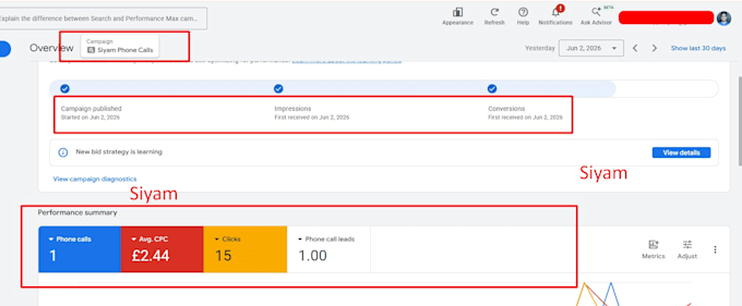 setup google ads in 24hrs for mobile tyre fitting and roadside assistance