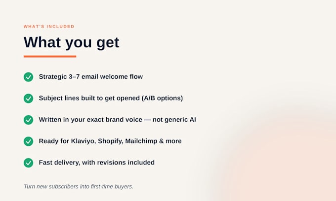 write a high converting welcome email sequence for your dtc brand