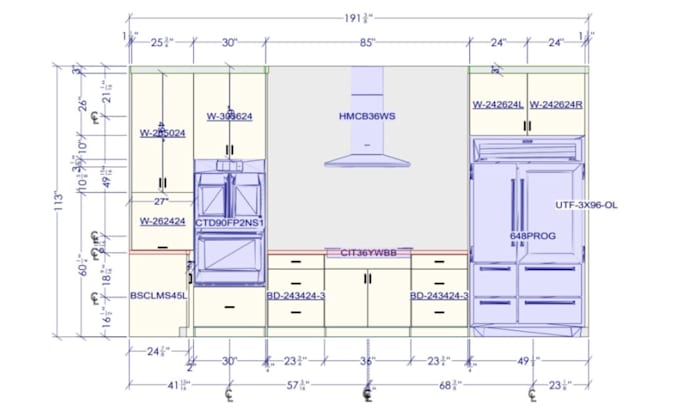 design modern kitchen layout using 2020 design software and 3d sketchup