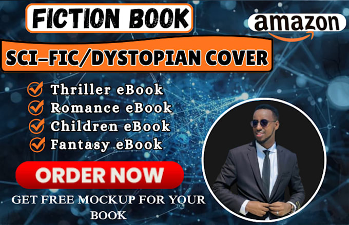 do sci fic dystopian book cover for book marketing