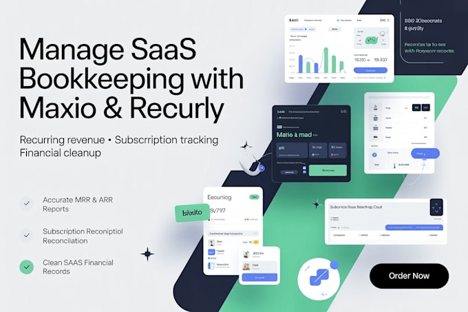 manage saas bookkeeping using maxio and recurly
