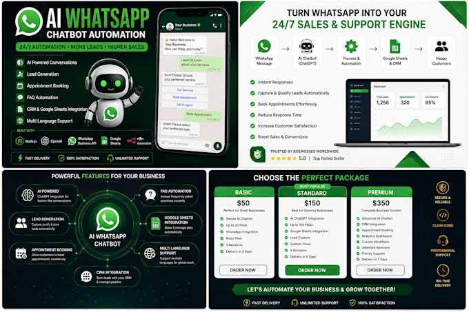 build ai whatsapp chatbot automation