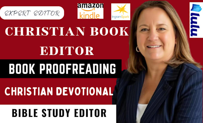developmental edit, proofread christian devotional, living book, bible study