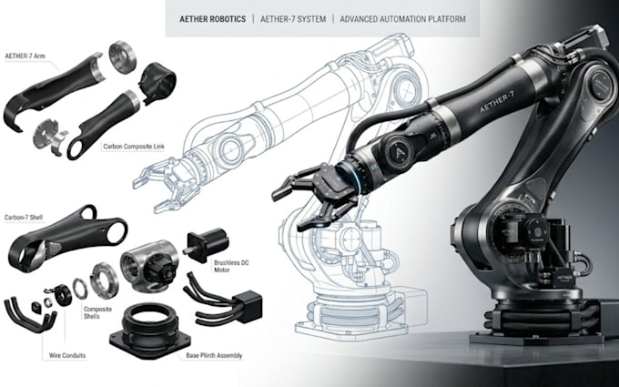 design robotic arms, manipulators and automation systems