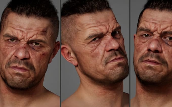 create custom unreal engine daz game character 3d stylized game character model