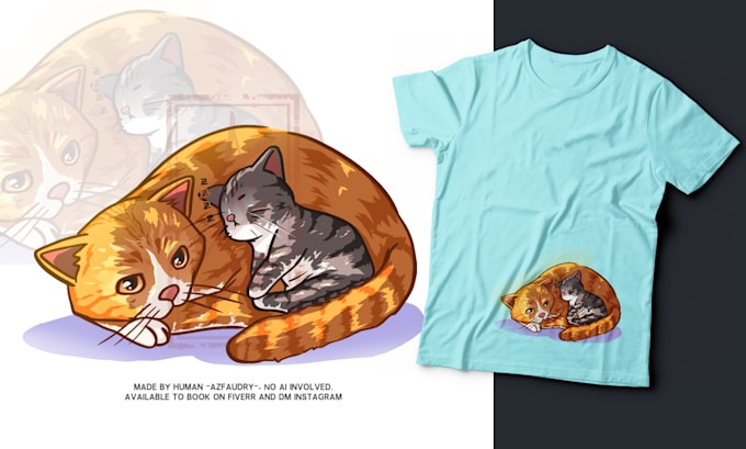 do illustration cartoon work for you